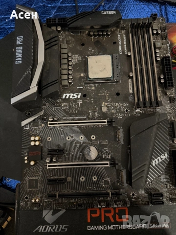 Дънна платка X470 GAMING PRO CARBON AC, снимка 3 - Видеокарти - 49422875