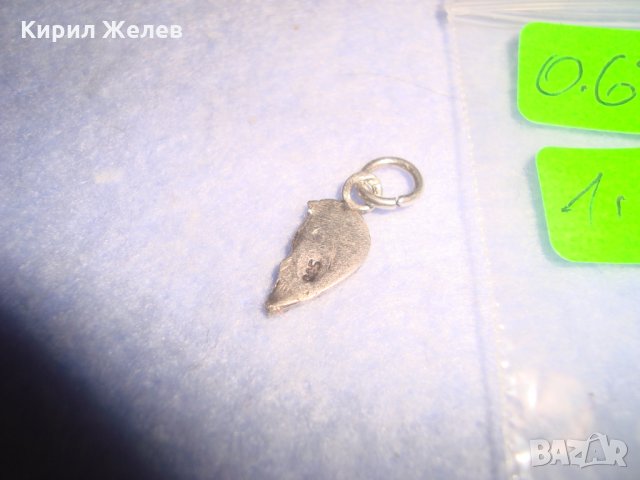 СРЕБЪРНО СЪРЦЕВИДНО АРТ МЕДАЛЬОНЧЕ СРЕБРО 925 РОМАНТИЧЕН ПЕНДАНТ 25638, снимка 8 - Колиета, медальони, синджири - 35937476