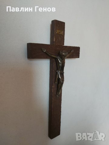 Стар кръст , Исус Христос 25х13см, снимка 4 - Други ценни предмети - 41394340