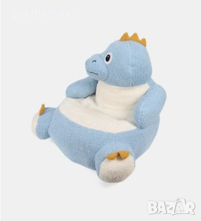 Плюшен фотьойл за деца, Мек детски пуф – седалка за деца, удобен и цветен – НОВ, снимка 13 - Мебели за детската стая - 53054660