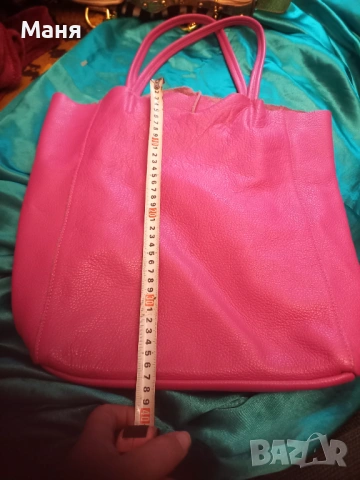 Дамска торба от естествена кожа, снимка 3 - Чанти - 53394016