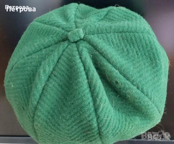 Модна зимна шапка, вълнена, тип барета