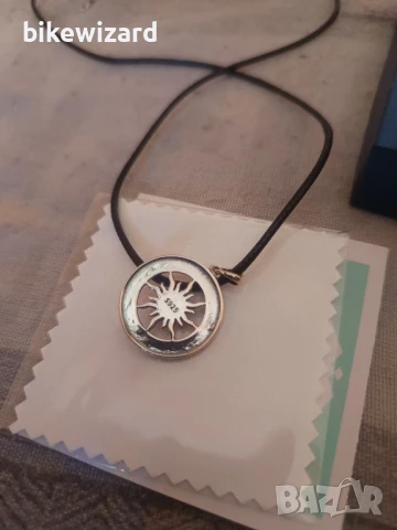 GGBOOM Слънчево-лунен камък Колие, сребро 925 НОВО, снимка 6 - Колиета, медальони, синджири - 50768326