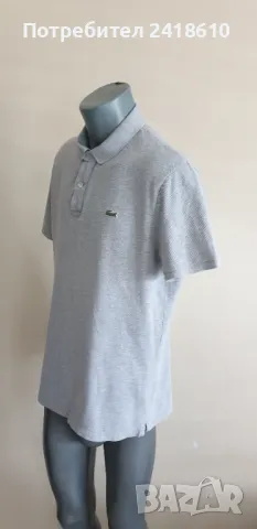 Lacoste Pique Cotton Slim Fit Mens Size 7 - 2XL - XL ОРИГИНАЛ! Мъжка Тениска!, снимка 6 - Тениски - 50377308