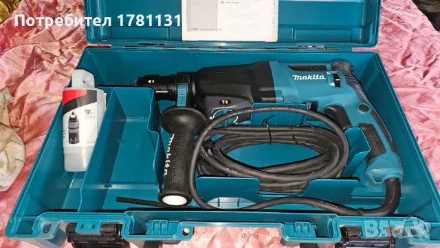 Перфоратор Makita HR2610T, снимка 2 - Перфоратори - 50915212