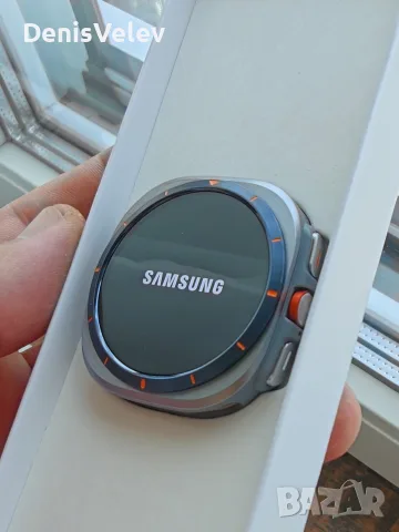 Samsung Galaxy Watch Ultra 2025 Blue Titanium, снимка 8 - Смарт часовници - 55840759