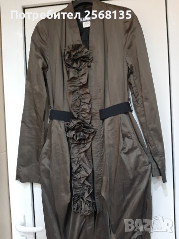 Манто Стилно и Екстравагантно с красиви Декорации! НОВО с Етикет! №44 и №48, снимка 2 - Палта, манта - 41974789