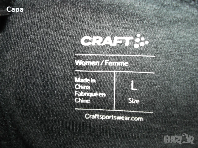 Тениски CRAFT   дамски,Л и ХЛ   /синя,сива,червена/, снимка 5 - Спортни екипи - 33715699