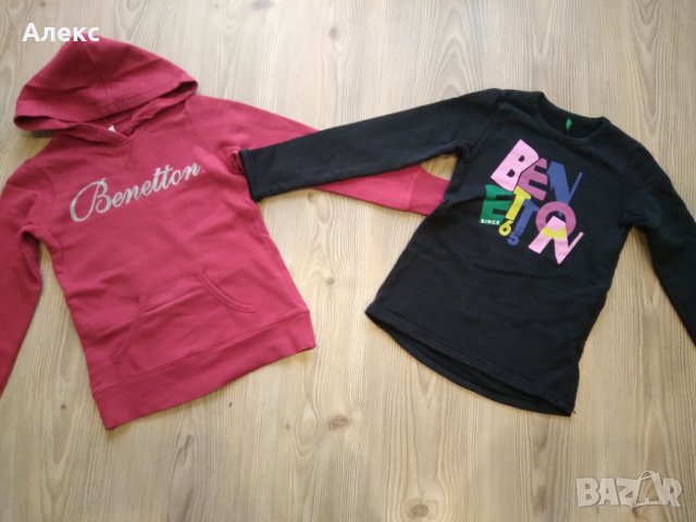 Benetton суичъри 8-9 г, снимка 1