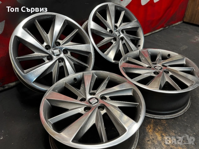 Оригинални алуминиеви джанти за Сеат (Seat), 18 цола, 5х112, снимка 2 - Гуми и джанти - 53620128