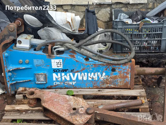 Хидравличен чук ANROSS AM450, тегло450 кг,, снимка 12 - Хидравлични и пневматични чукове - 55741262