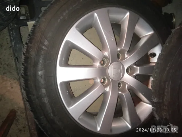 Джанти с гуми за Хонда, снимка 4 - Гуми и джанти - 48312882