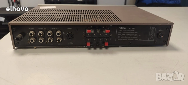 Стерео усилвател Saba MI 350, снимка 4 - Ресийвъри, усилватели, смесителни пултове - 53452761