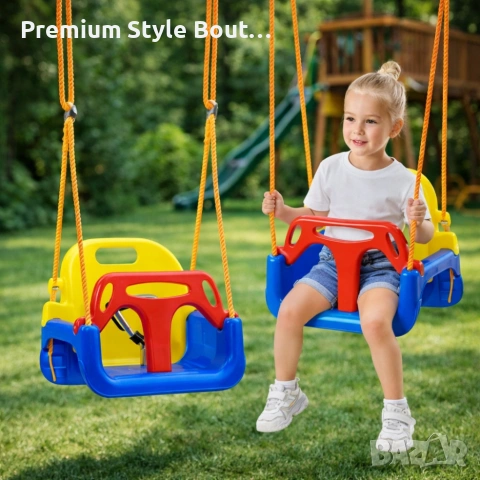 Детска люлка с облегалка 3 в 1 - максимална безопасност и комфорт, снимка 11 - Други - 53742549