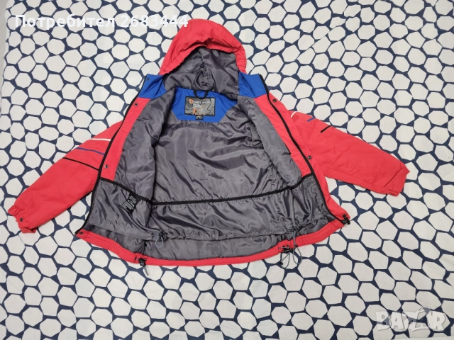 Детско зимно ски яке Diel 134-140 см / червено, снимка 2 - Детски якета и елеци - 51592487