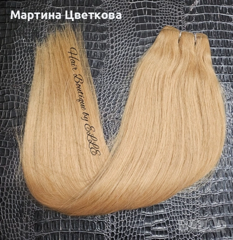 100 % Естествена РЕМИ коса, снимка 4 - Аксесоари за коса - 53598320