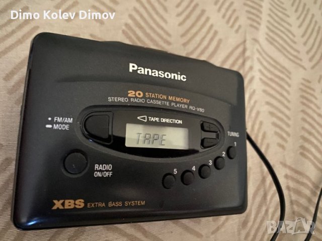 Panasonic RQ V80 Walkman. Уокмен Панасоник , снимка 4 - Радиокасетофони, транзистори - 41912665