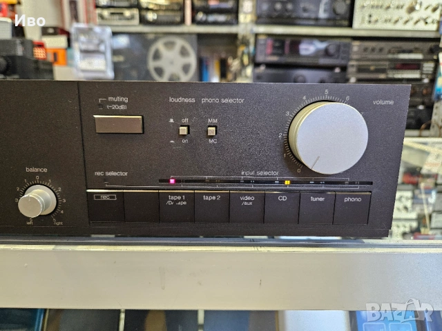 Усилвател Technics SU-V4X Технически изправен, изходните клеми за тонколоните са преработвани, защот, снимка 5 - Ресийвъри, усилватели, смесителни пултове - 53326318