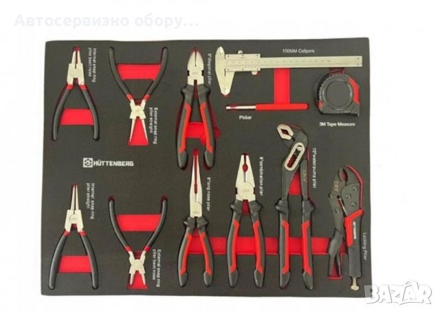 Шкаф с инструменти с 7 чекмеджета – 6 пълни ForceKraft - Huttenberg, снимка 7 - Други инструменти - 39943812