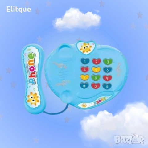Бебешки телефон сърце, снимка 2 - Други - 52786677