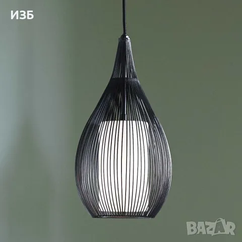 Eglo - Полилей 1xE27/60W/230V , снимка 5 - Полилеи - 50236901