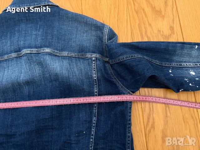 Дънково яке Dsquared2, снимка 11 - Якета - 53721251