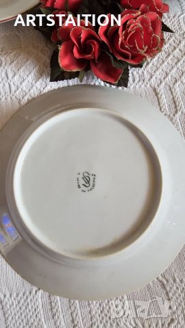 Три порцеланови чинии за допълване, снимка 3 - Чинии - 41769835