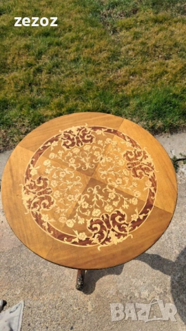 Ретро помощна маса №73, снимка 2 - Маси - 53693789