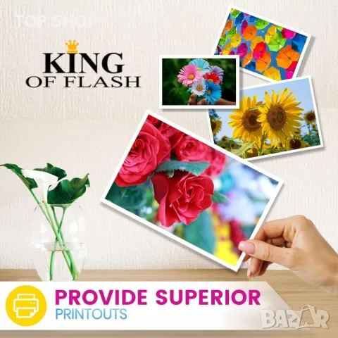 Касети с мастило KING OF FLASH 604XL за Epson 604 XL, 6 броя, снимка 5 - Консумативи за принтери - 49500214