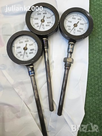 Промишлен термометър до 600 градуса, снимка 1