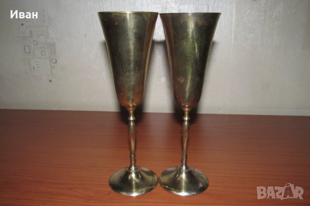 Метални чаши, снимка 3 - Чаши - 36003396