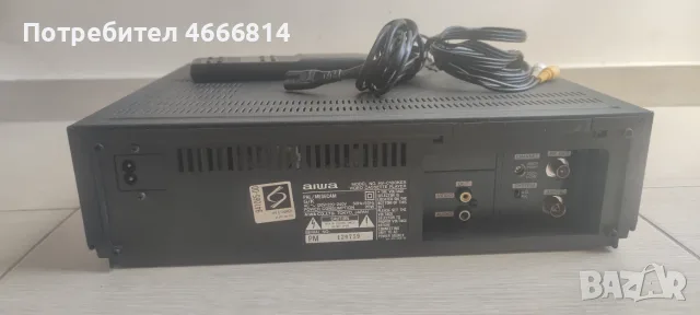 Видео  AIWA VHS , снимка 3 - Плейъри, домашно кино, прожектори - 55875791