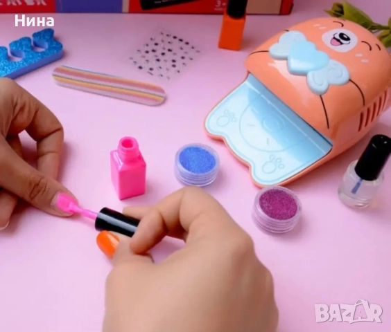 Комплект за маникюр със сушилня, снимка 6 - Играчки за стая - 51727909