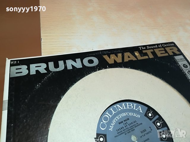 BRUNO WALTER-MADE IN USA-плоча ВНОС GERMANY 1704230859, снимка 6 - Грамофонни плочи - 40385563
