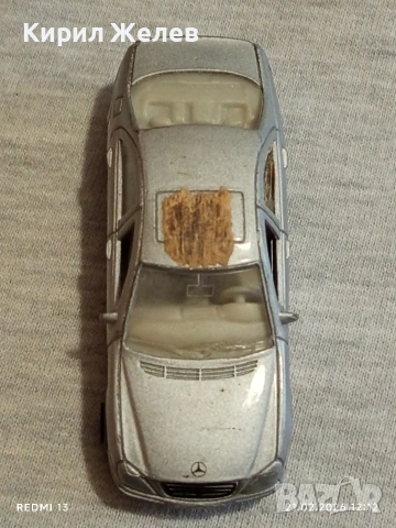 Метална количка Mercedes Benz Made in China за КОЛЕКЦИЯ ДЕКОРАЦИЯ 42265, снимка 5 - Колекции - 53570899