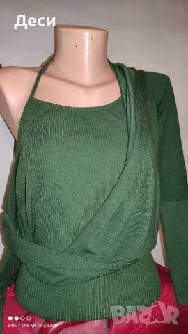 интересна блузка , снимка 3 - Блузи с дълъг ръкав и пуловери - 39965323