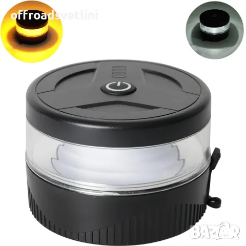 ТОП ОБЯВА LED Авариен буркан на батерии Зареждаща Блиц Аварийна Лампа