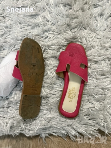 чехли HERMES за 19€ 36 номер, снимка 3 - Чехли - 55681582