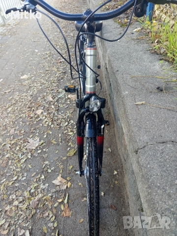 28 цола електрически алуминиев велосипед с 7 скорости усилени капли амортисьори хидравлични спирач, снимка 8 - Велосипеди - 52547922