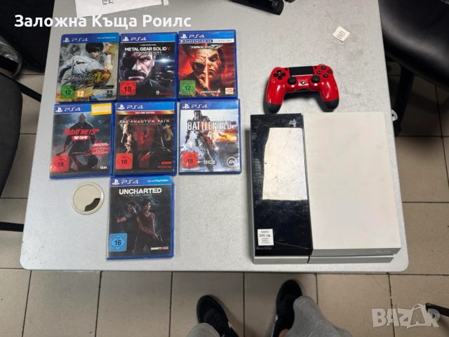 PlayStation 4 с 1 джойстик и 7 игри, снимка 4 - PlayStation конзоли - 50709229