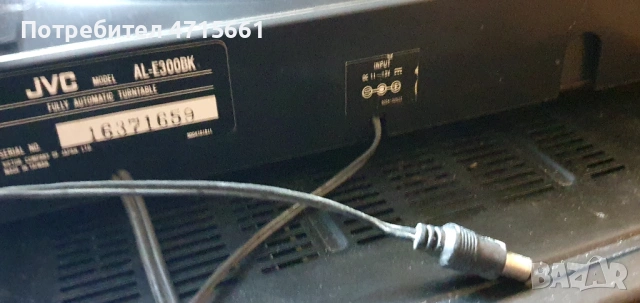 JVC грамофон , снимка 4 - Грамофони - 53180260