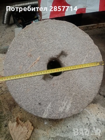 Воденичен камък хромел за декорация 