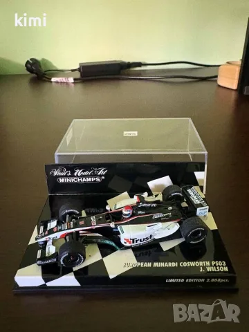 продавам модели формула 1 мащаб 1.43 на minichamps - договаряне , снимка 5 - Колекции - 54096854