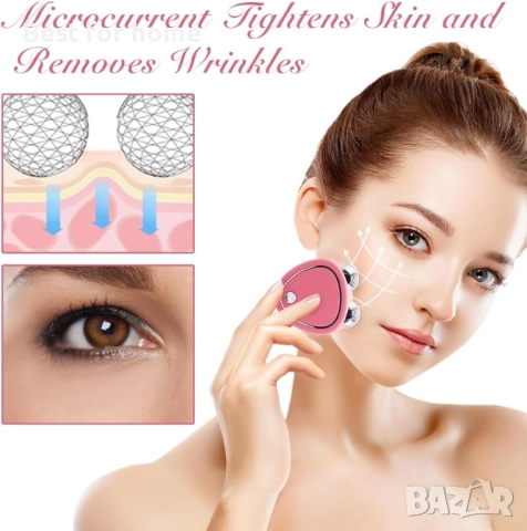  USB микротоков масажор против бръчки за повдигане и стягане на кожата, снимка 2 - Масажори - 51822461