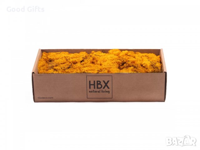 Скандинавски Мъх 500гр, Жълт