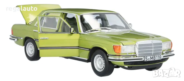 B66040683,Умален модел die-cast Mercedes-Benz W116 S-Class 450 SEL 1:18,(1976-1980), снимка 3 - Колекции - 36306192