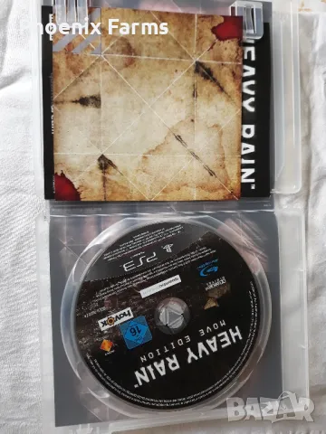 PS3 Heavy Rain , снимка 2 - Игри за PlayStation - 49796014