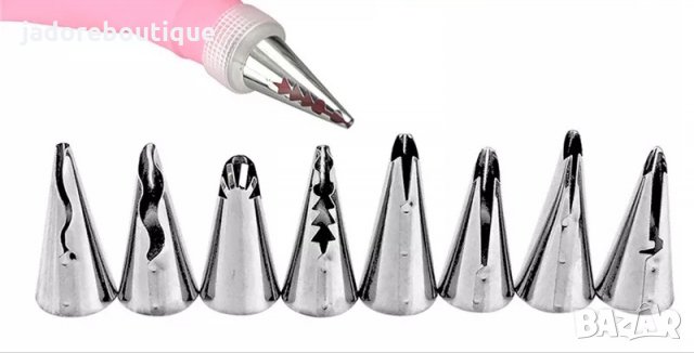 7 броя накрайници за пош комплект 