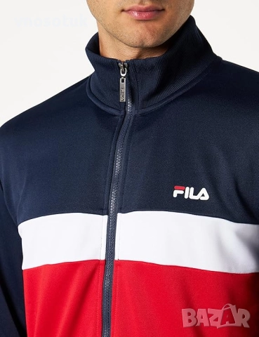 Мъжко горнище FILA- размер S, снимка 4 - Спортни дрехи, екипи - 52373481