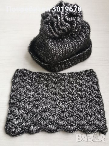 Шапка и шал, снимка 3 - Шапки - 34306377